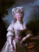 elisabeth vigee-lebrun Portrait of Madame du Barry France oil painting artist